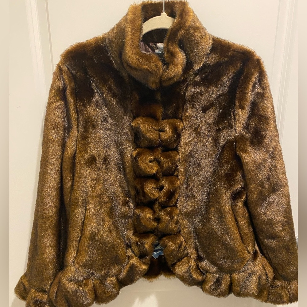 Fabulous Furs By Donna Salyer’s Faux Fur Jacket